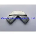 Piezas de aluminio falsificadas con diedia caliente con material 6061